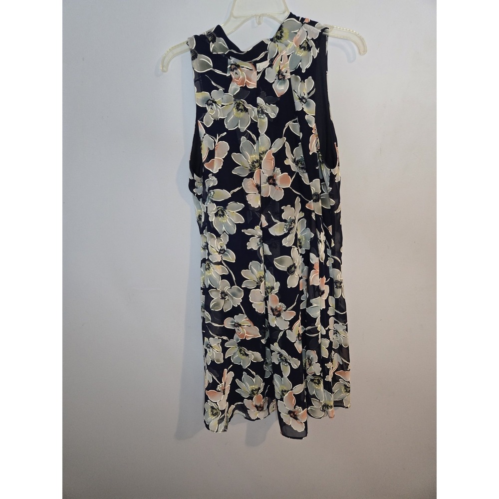 Signature By Robbie Bee Floral Sleeveless Summer Dress